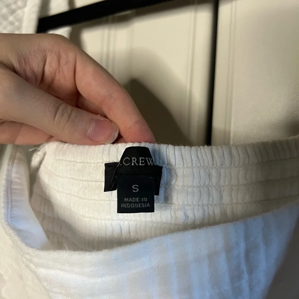 J. Crew soft gauze square neck dress